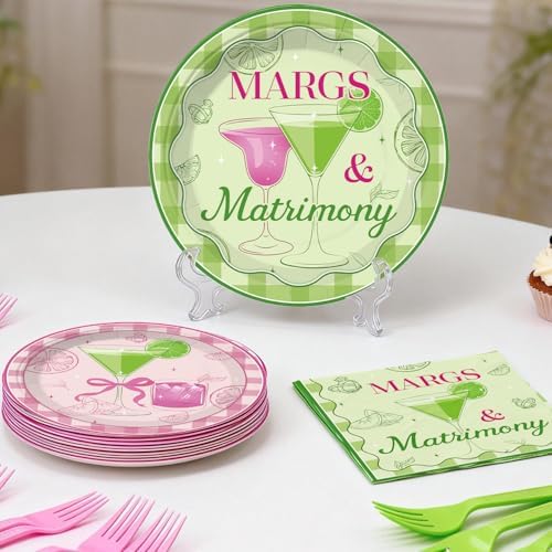 cocomigo 264pcs Margs and Matrimony Bachelorette Party Set, for 25 Guests - Image 4