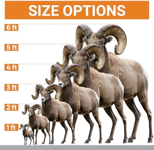 Bighorn Sheep Life Size 6FT Cardboard Cutout Standup, 1 PC - Image 2