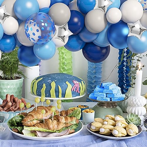 Amandir 144Pcs Navy Blue Balloons Arch Garland Kit - Image 5