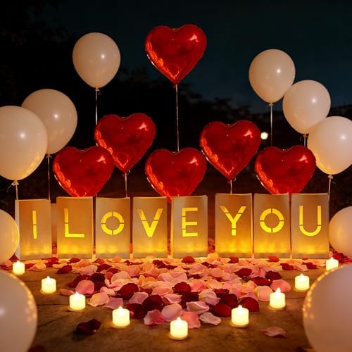 I Love You Light Up Letters, Proposal Decorations - Image 6