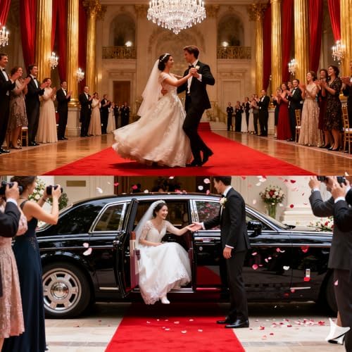 Red Carpet Runner 3x30 Feet, Non-Slip Waterproof Aisle Rug with Rubber Backing, Rolled Shipping, No Creases, Perfect for Weddings, Parties, Events, Banquets & Hollywood Runway - Image 5