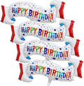 Happy Birthday Balloons Colorful Birthday Balloon Banner for Birthday Decorations Supplies by OSAMUHA