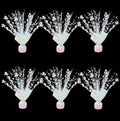 6 Pack Metallic Foil Spray Centerpiece Stars for Wedding, Birthday, Anniversary, Christmas Table Decor, Holiday Festival Baby Shower Graduation Mantle Party Decorations (Lridescent) by Unknown