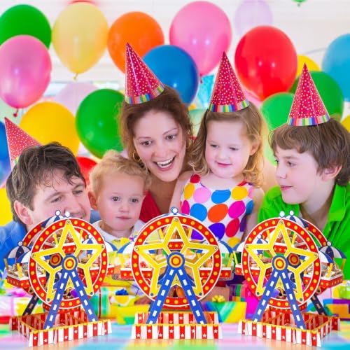 Epakh 3 Set Carnival Ferris Wheel Centerpiece Party Decor, Circus - Image 5