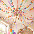 Paper Chain Garland Kit, Pastel Colorful DIY Party Decorations Set by Unknown
