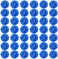 Auihiay 64Pcs Royal Blue Hydrangea Artificial Flowers, Silk Hydrangea Heads by Auihiay