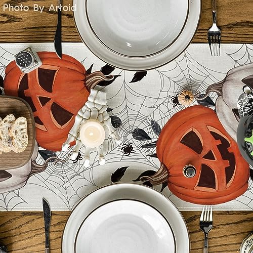 Artoid Mode 210 GSM Halloween Table Runner Home Party Decor 13x60 Inch - Image 3