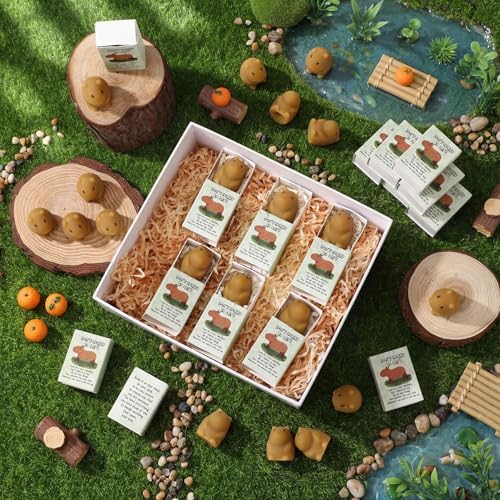 Wettarn 36 Sets Capybara Figures with Boxes, Appreciation Gifts - Image 5
