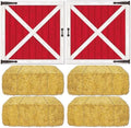 Barn Loft Door & Hay Bale Props Party Accessory (1 count) (6/Pkg) by Beistle