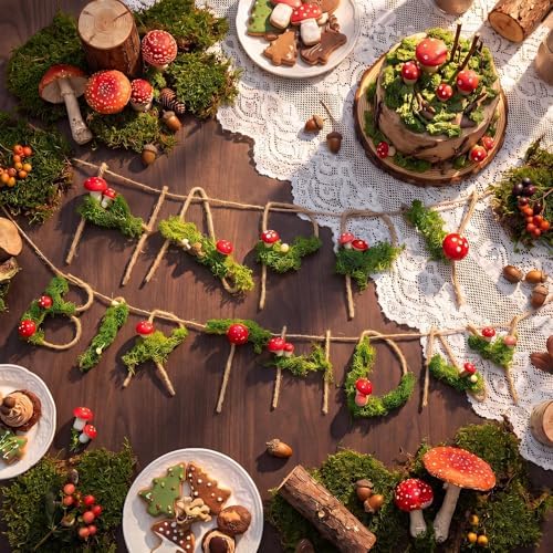 Norme Moss Birthday Party Decorations Banner Garland - Image 2