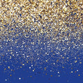 Blue Glitter Backdrop Royal Photo Backdrop for Birthday Party Decoration Graduation Studio Props 12558 (10x10FT) by SJOLOON