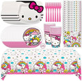 Hello Kitty Birthday Decorations Party Supplies with Tablecloth by Unique