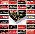 Beeveer 24 Designs Movie Party Photo Booth Props, Double Sided PVC Selfie by Beeveer