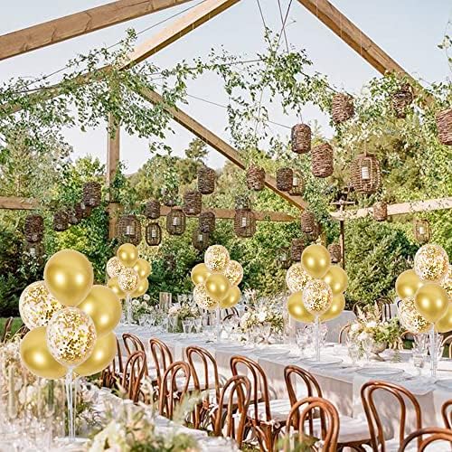 TONIFUL 6 Set Gold Balloon Stand Balloon Centerpieces for Table Decorations - Image 5
