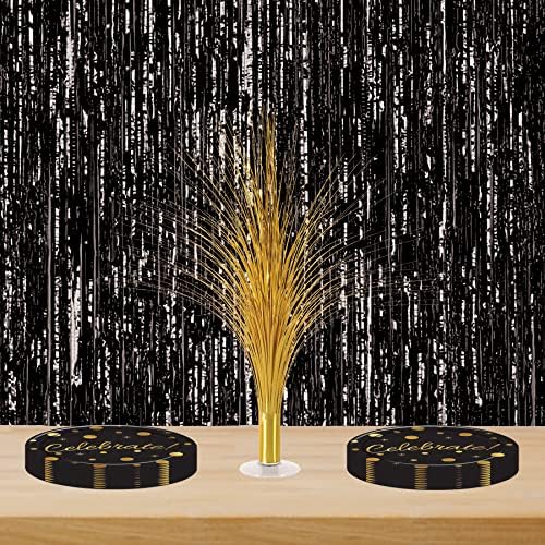 Beistle Gold Metallic Spray Centerpieces 19 Inch Lightweight Decor 2 Pack - Image 6