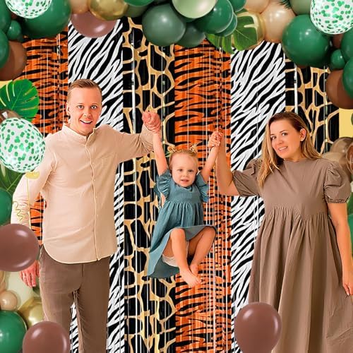 Jungle Safari Balloon Arch Garland Kit Birthday Party Decorations - Image 3