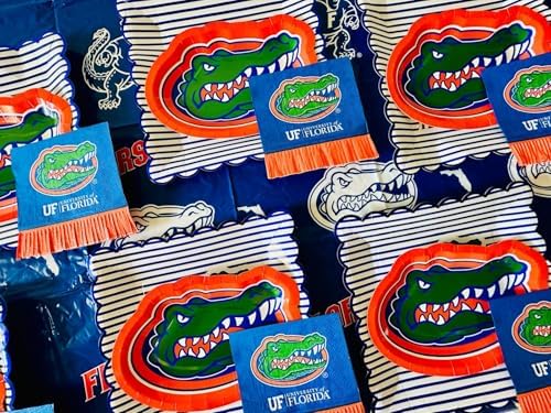 Florida Gator Party Supplies, Birthday Decorations, Plates & Napkins 37 Pc - Image 2