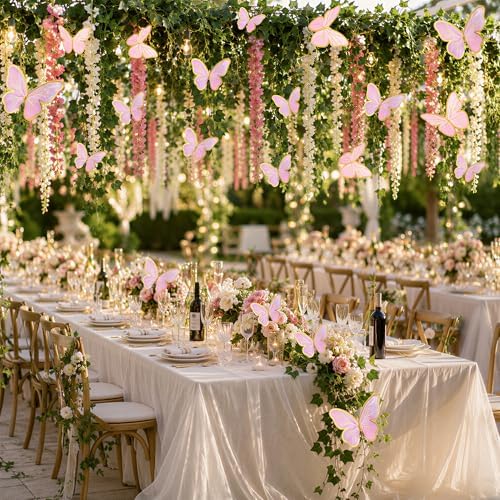 Vexillum 76 Pcs Fairy Garden Party Decorations Set for Birthday Wedding - Image 4
