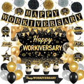 DARUNAXY Happy Workiversary Party Decorations for Men Women(31PC) by DARUNAXY
