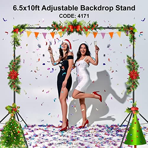 LINCO Lincostore Backdrop Stand Kit 10x6.5ft for Photography 4171 - Image 2