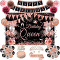 Happy Birthday Party Decorations for Women Girls by JKIYT