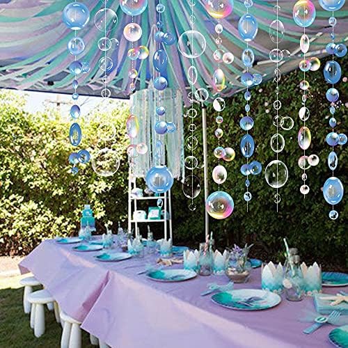 Transparent Bubble Garlands Party Streamers Mermaid Party Decoration,Mix - Image 5