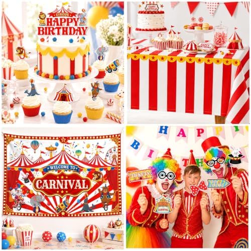 Carnival Theme Party Decorations, All-in-One Circus Party Decorations - Image 6