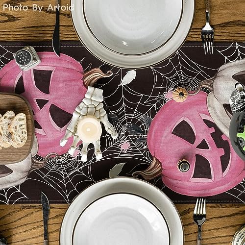 Artoid Mode 210 GSM Halloween Table Runner Home Party Decor 13x72 Inch - Image 3
