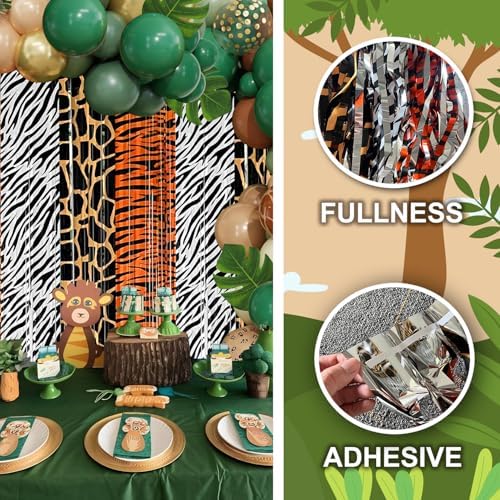 Jungle Safari Balloon Arch Garland Kit Birthday Party Decorations - Image 4
