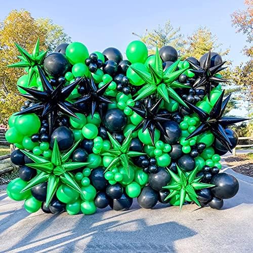 Voircoloria 105pcs Green Party Latex Balloons, 12inch - Image 6