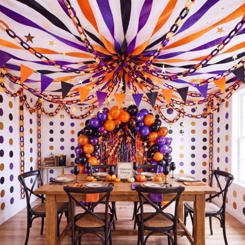 Yoonotee Halloween Party Decoration 574 ft Crepe Streamers for Party Decor by Unknown