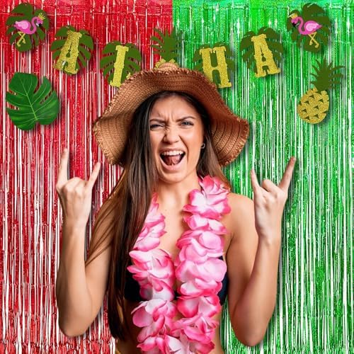 BRAVESHINE Foil Fringe Curtains | Photo Booth Party Streamers Backdrop - Image 4
