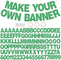 BEISHIDA Glitter Green 116 PCS A-Z DIY Letter Custom Banner Party Decor by Beishida