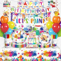 Xynic 145pcs Paint Party Decorations for Art Lovers, Serves 20 by Unknown