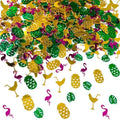 Summer Confetti Pineapple Flamingo Palm Leaf Sprinkles Shape Table Scatters Confetti for Summer Decorations Birthday Party Supplies Decorations Party Sets by Unknown
