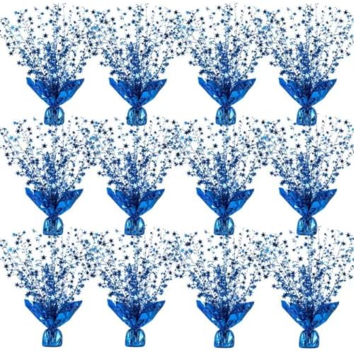12 Pack Dark-Blue Star Spray Centerpiece, Graduation Wedding by Unknown