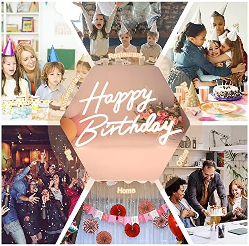 Happy Birthday Neon Sign, 22.4"x13.8" Happy Birthday Sign for Birthday Party Decor, Happy Birthday Light Up Led Signs for Backdrop, Neon Birthday Sign for Any Ages Bday Celebration, Warm White DIVATLA - Image 6