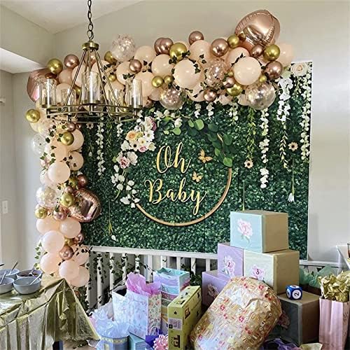 Blush Rose Gold Balloon Garland Arch Kit, 119 Pieces Peach Pink Gold Pastel Orange Metallic Rose Gold Confetti Balloon Garland Kit for Girls Women Birthday Wedding Baby Bridal Shower Party Decorations - Image 5