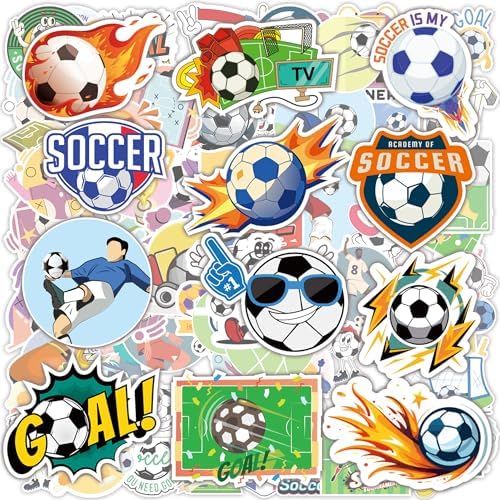 Soccer Party Favors - 100 PCS Soccer Stickers for Kids | 2026 World Game Cup Merchandise Gifts Activities Birthday Toys Games Crafts for Goodie Bags Gift Bags by OHOME