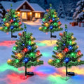 Solar Christmas Tree, Outdoor Christmas Decorations Waterproof Solar Lights by ANGMLN