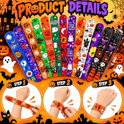 342PCS Halloween Party Favors, Goodie Bag Stuffers with Squishies - Image 5