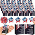 Wettarn 72 Sets 250th Anniversary Star Gifts America Flag Toys with Boxes by Wettarn