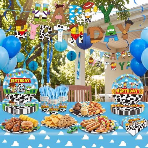 170Pcs Toy Birthday Party Decorations for 24 Guests, All-in-One - Image 7