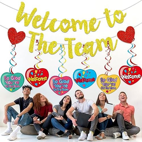 Welcome To The Team Banner Welcome Decorations Welcome Banner for Office - Image 4