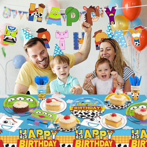 182pcs Toy Theme Party Supplies,Serve 30 Guests - Image 6