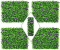 DOEWORKS Expandable Faux Ivy Trellis Fence, Patio Privacy Screen, 4 Pack by DOEWORKS