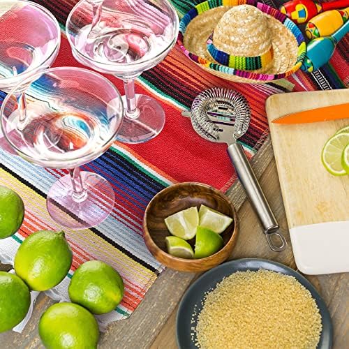 Tegeme 12 Pcs Mexican Table Runners 14 x 84 Inch Cotton,Fresh Style - Image 4