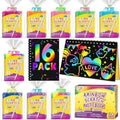 Party Favors for Kids 4-8-12: 16 Pack Scratch Rainbow Art Crafts Notebook by PigipigiKids