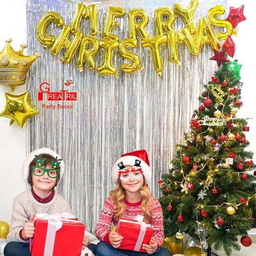 Silver Foil Fringe Tinsel Backdrop - 3.2ft x 8.2ft Pack of 2 - Image 6