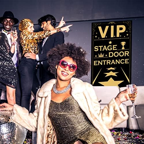 Juexica 3 Pcs VIP Stage Door Entrance 60 x 31.5" Red Carpet Party Decor - Image 7
